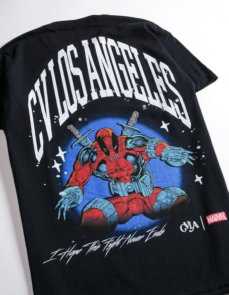 CVLA x DEADPOOL & WOLVERINE I Hope This Fight Never Ends Tee image number 4