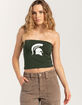 HYPE AND VICE Michigan State University Womens Tube Top image number 1
