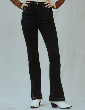 DAZE DENIM Go-Getter Side Slit Womens Jeans Alternative Image