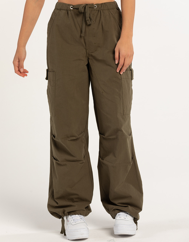 RSQ Womens Low Rise Parachute Pants image number 1