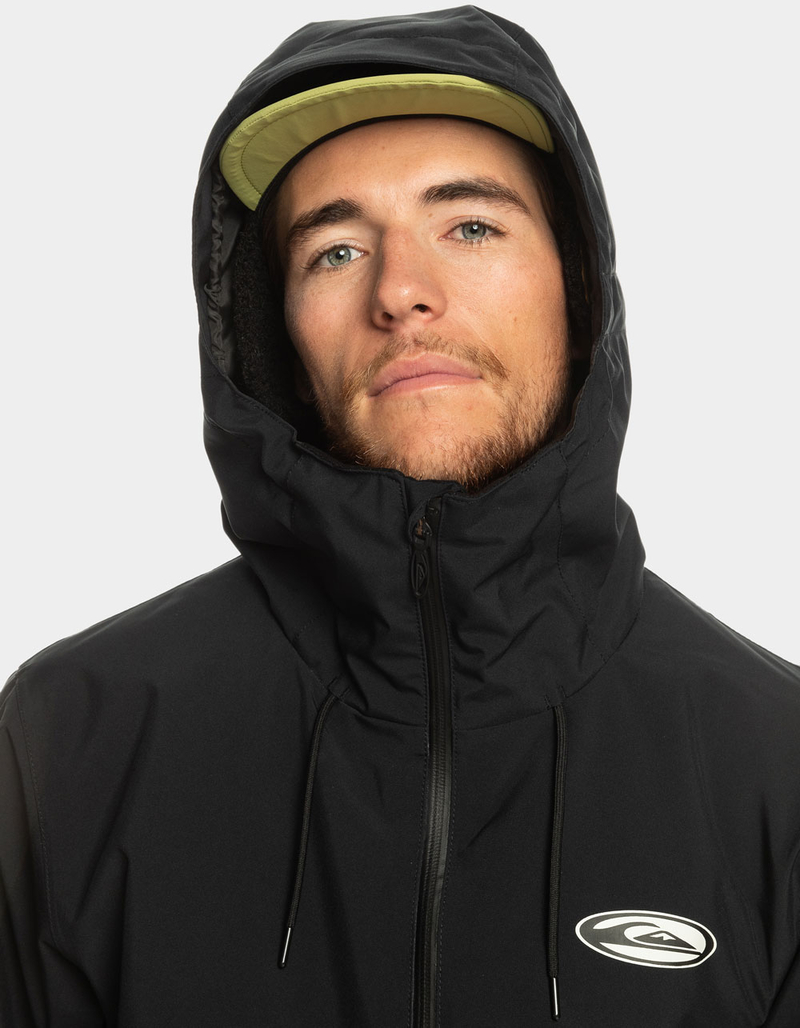 QUIKSILVER High In The Hood Technical Mens Snow Jacket image number 2