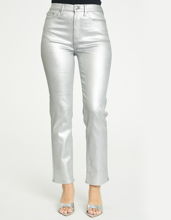 DAZE Smarty Pants Womens Coated Jeans Alternative Image