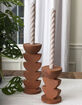 Caldwell Terracotta Candleholder - Small image number 2