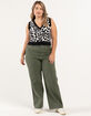 RSQ Womens High Rise Relax Carpenter Pants image number 5