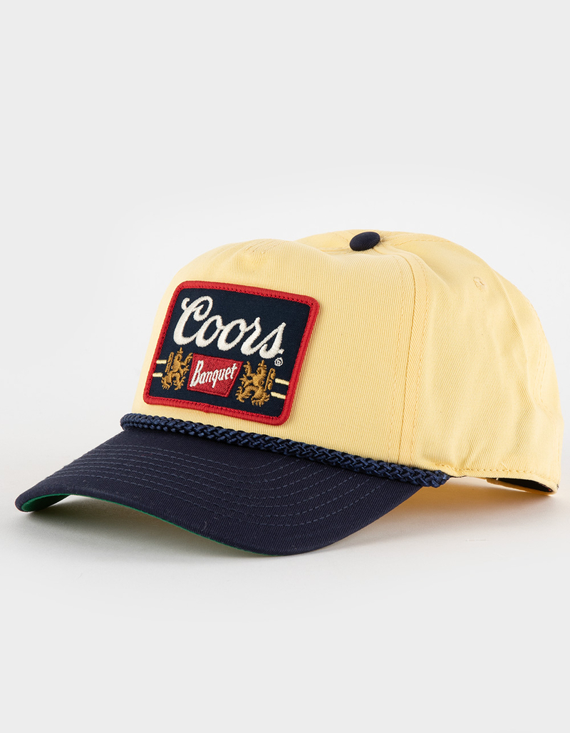 AMERICAN NEEDLE Coors Banquet Roscoe Mens Snapback Hat image number 1