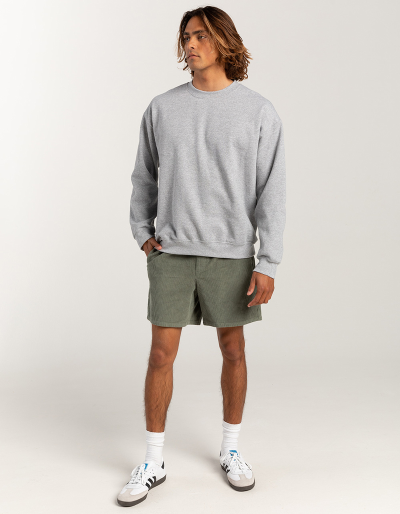 RSQ Mens 6’’ Cord Pull On Shorts image number 3