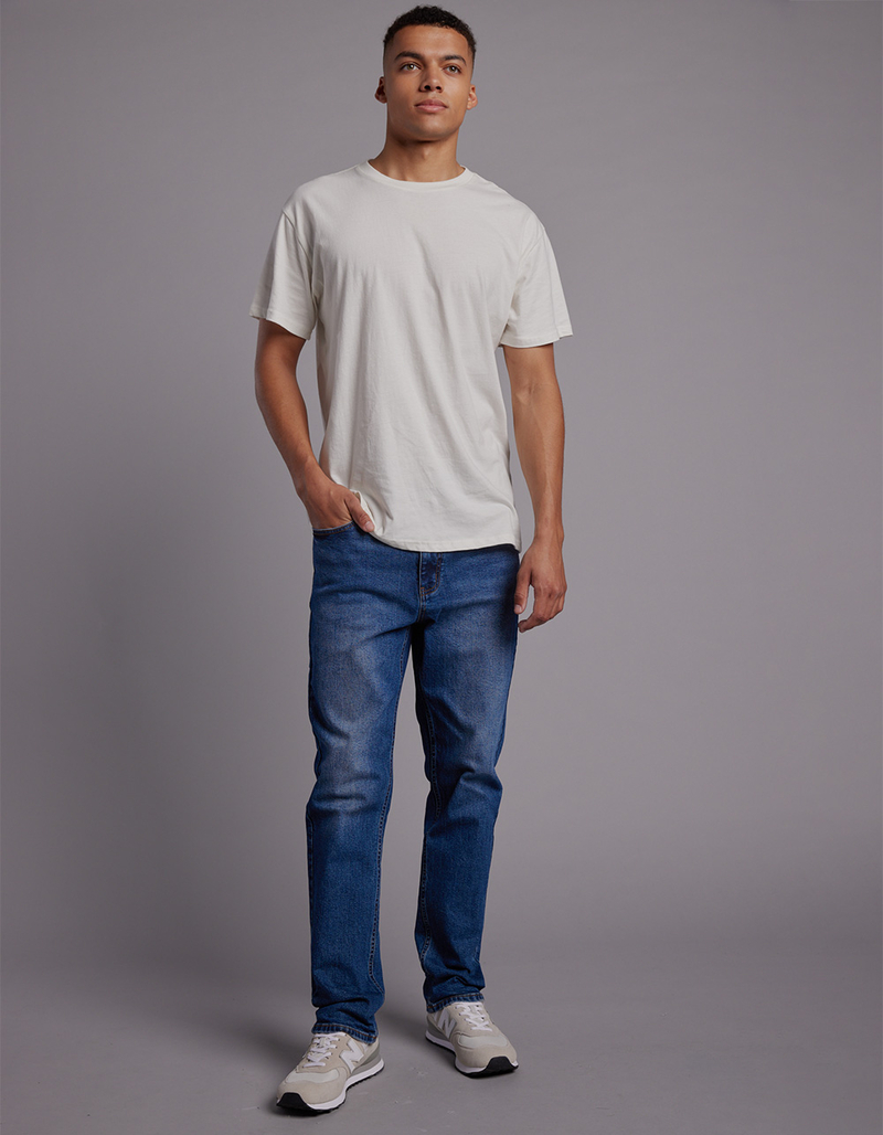 RSQ Mens Relaxed Taper Jeans image number 5