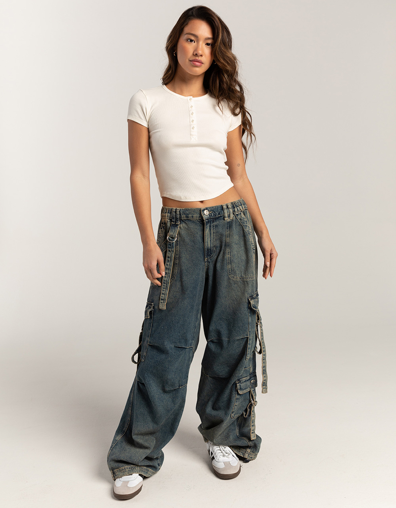 BDG Urban Outfitters Strappy Baggy Womens Cargo Pants image number 0