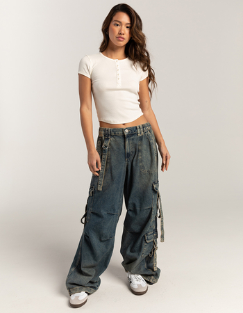 BDG Urban Outfitters Strappy Baggy Womens Cargo Pants Primary Image