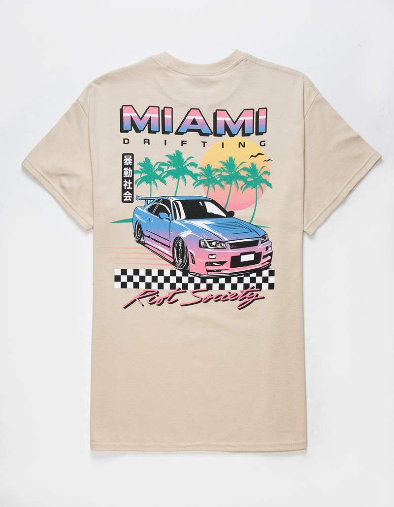 RIOT SOCIETY Miami Vice Racing Mens Tee image number 0