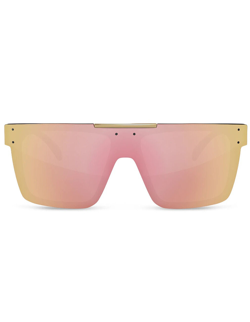 HEAT WAVE VISUAL Quatro Rose Gold Sunglasses image number 1