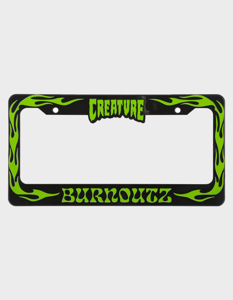 CREATURE Burnoutz License Plate Frame image number 0