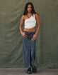 WEST OF MELROSE Denim Womens Maxi Skirt image number 1