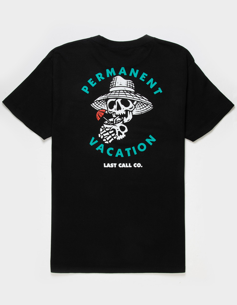 LAST CALL CO. Permanent Vacation Mens Tee image number 0