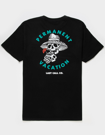 LAST CALL CO. Permanent Vacation Mens Tee