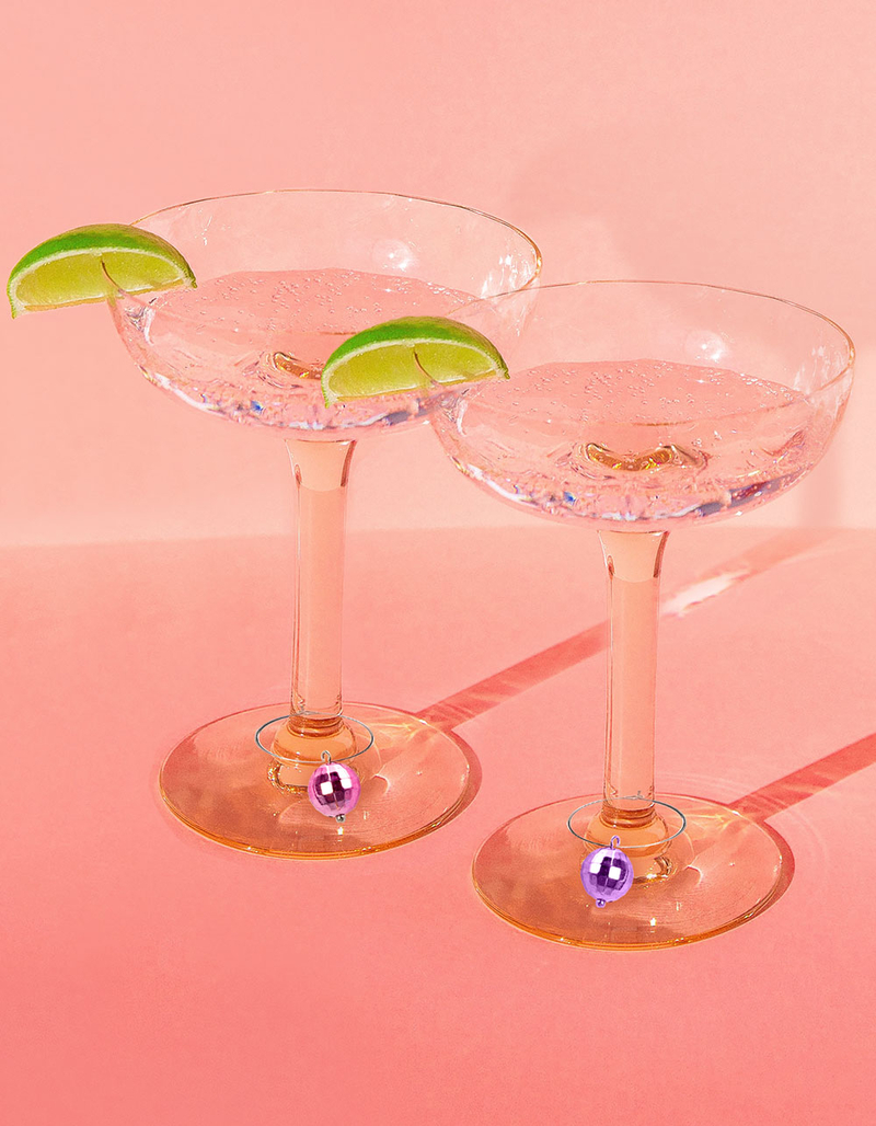 Disco Ball Drink Charms image number 0