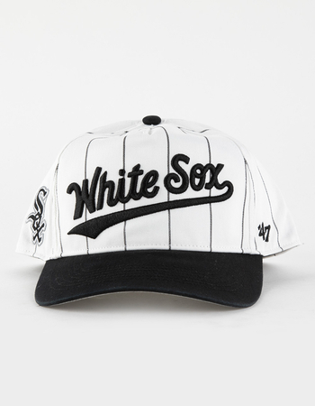 47 BRAND Chicago White Sox Cooperstown Double Header Pinstripe ’47 Hitch Snapback Hat