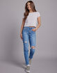 RSQ Womens Vintage Mom Jeans image number 1