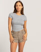 BDG Urban Outfitters Y2K Womens Mini Cargo Shorts image number 1