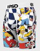 PSD x The Simpsons Duff Check Mens Boxer Briefs image number 2