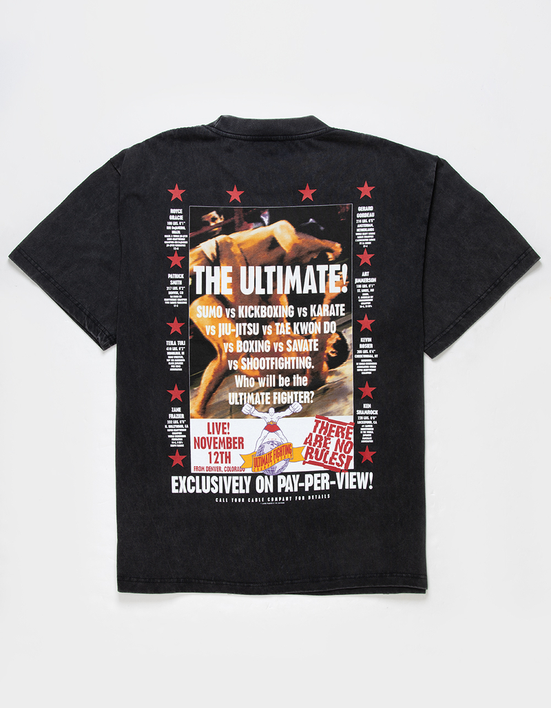 UFC 001 Poster Mens Oversized Tee image number 2