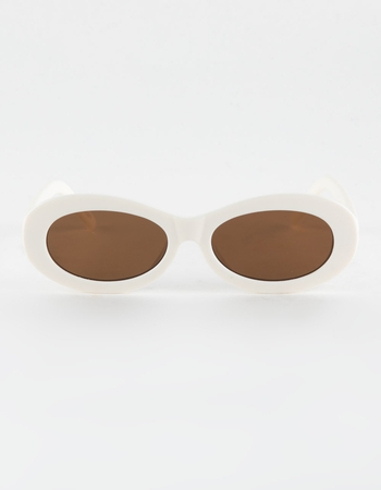 RSQ Lets Toast Round Sunglasses