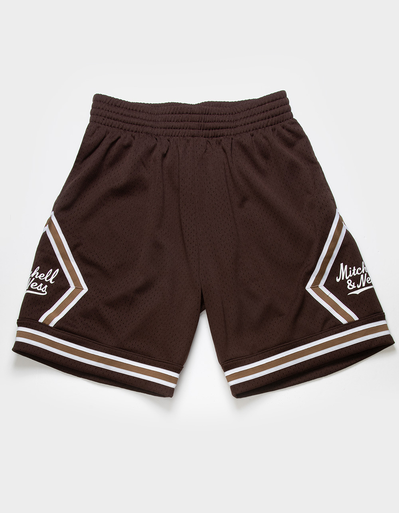 MITCHELL & NESS Branded Diamond Script Mens Shorts image number 0