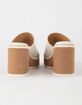 DOLCE VITA Nikole Platform Heel Womens Slide Sandals image number 4