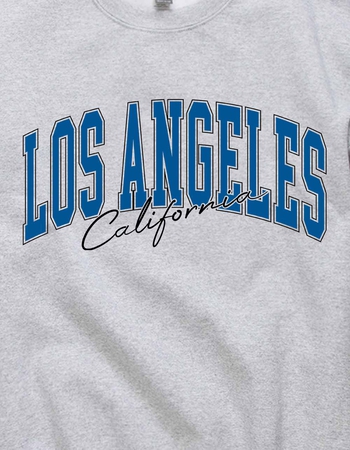 LOS ANGELES California Script Unisex Crewneck Sweatshirt Alternative Image