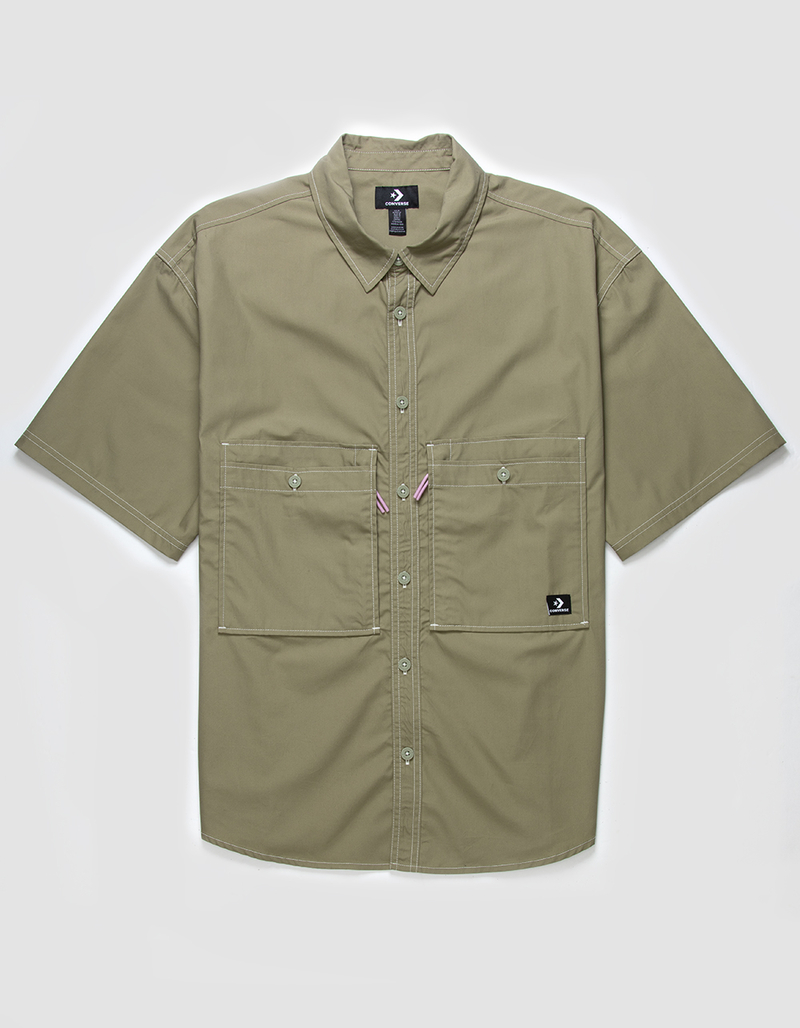 CONVERSE Utility Mens Button Up Shirt image number 0