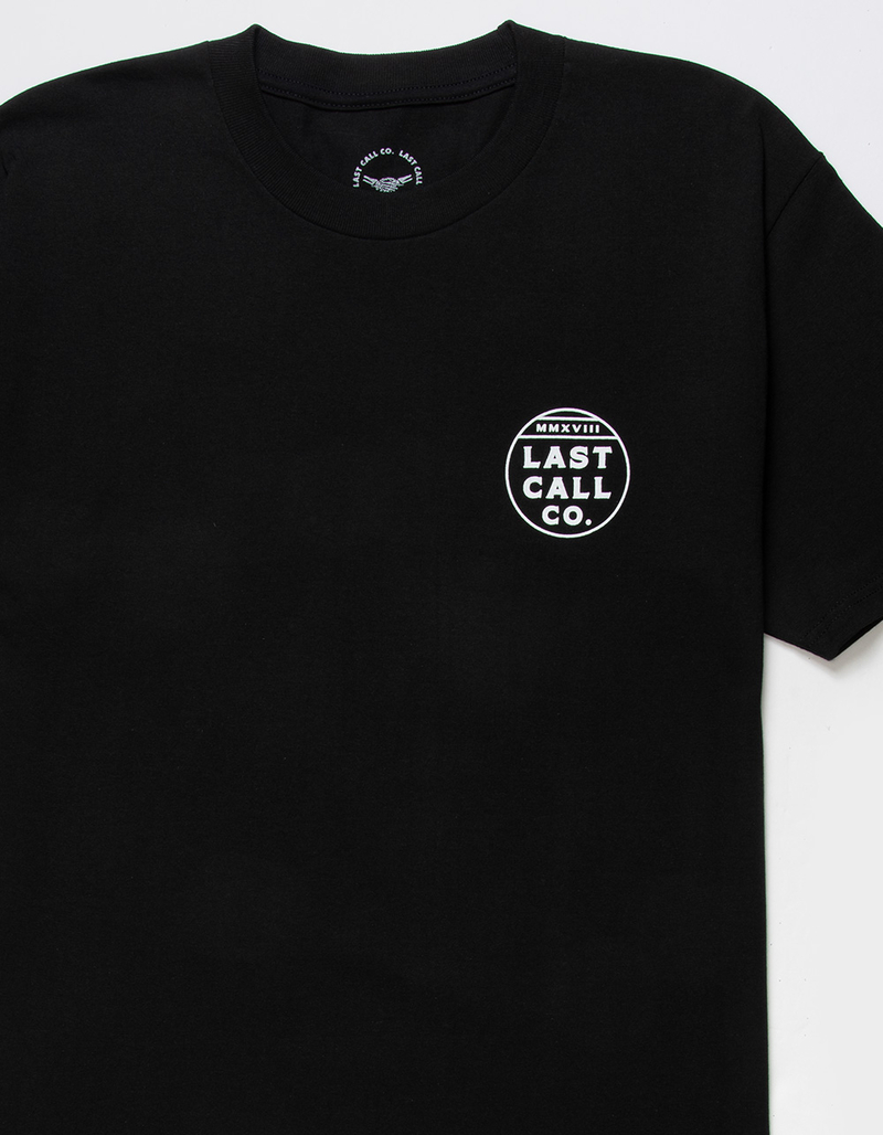 LAST CALL CO. Whiskey Bent Mens Tee image number 2