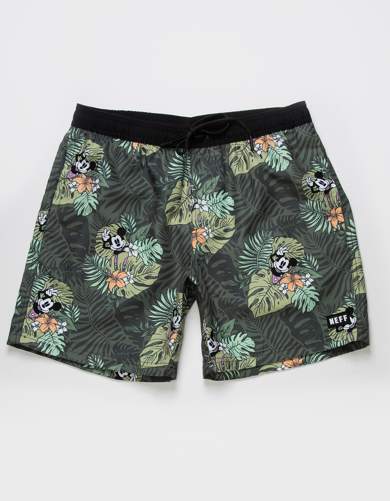 NEFF Mickey Peace Mens 17" Volley Shorts image number 0
