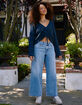 LEVI'S 94 Baggy Wide Leg Womens Jeans - Light Touch image number 6