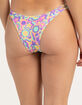 KULANI KINIS Mint Melody Double Strap Cheeky Bikini Bottoms image number 4