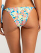 FULL TILT Skimpy Tie Side Double Strap Bikini Bottoms image number 4