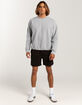 RSQ Mens Cargo Twill Pull On Shorts image number 9