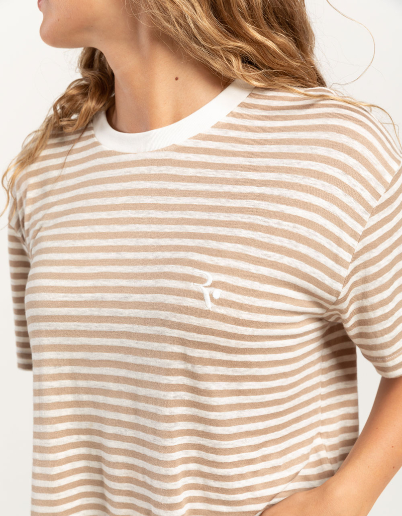 RUSTY Penny Stripe Womens Tee image number 4