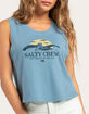 SALTY CREW Soarin' Womens Crop Muscle Tank image number 4