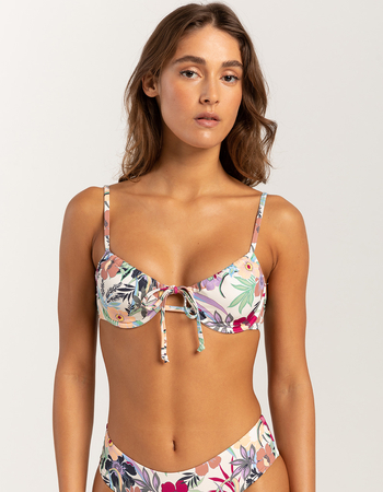 ROXY Printed Beach Classics Underwire Bikini Top Primary Image