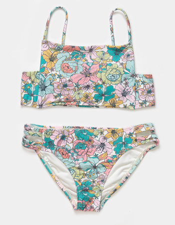 O'NEILL Janis Floral Square Neck Bralette Bikini Set