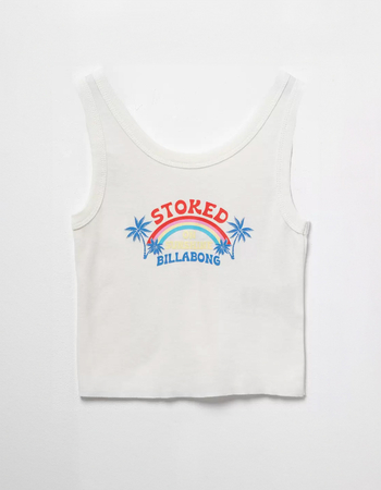 BILLABONG Feeling Stoked Girls Cropped Tank Top Primary Image