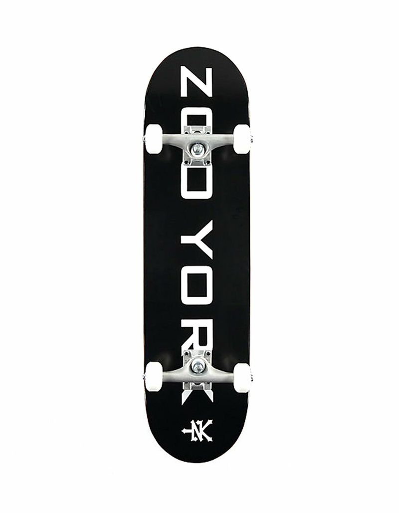 ZOO YORK OG 95 Logo Block 7.75" Complete Skateboard image number 0