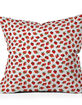 DENY DESIGNS Laura Trevey Strawberry Red 16"x16" Pillow image number 1