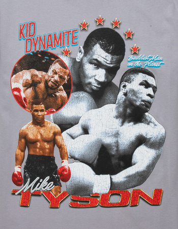 MIKE TYSON Dynamite Collage Mens Tee