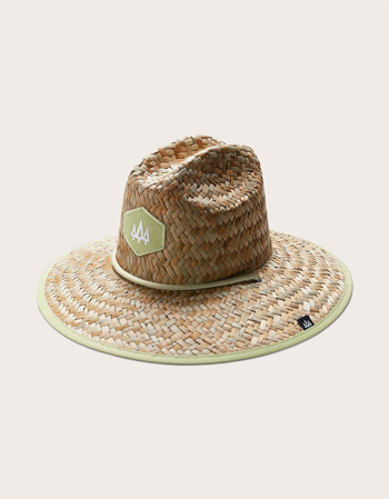 HEMLOCK HAT CO. Pistachio Straw Lifeguard Hat