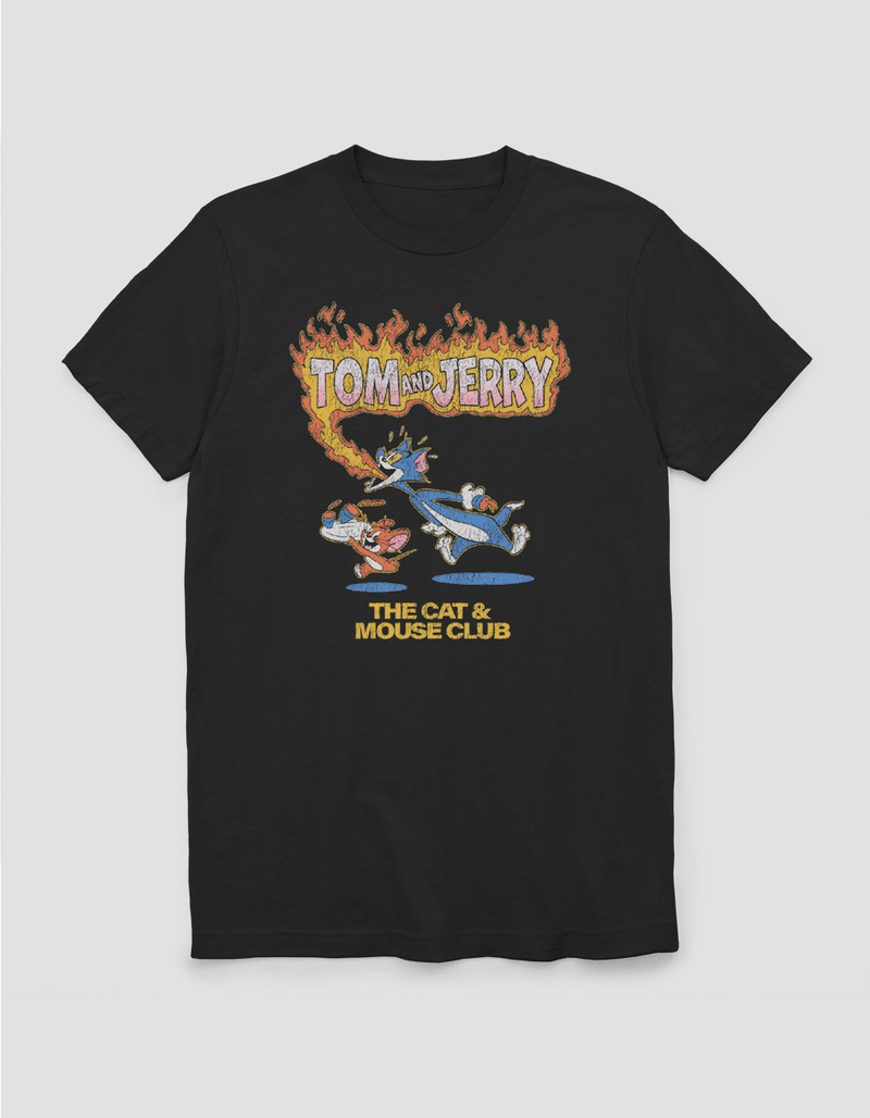 TOM AND JERRY Cat And Mouse Club Unisex Tee image number 0
