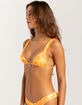 KULANI KINIS Tangerine Dreams Triangle Bikini Top image number 2