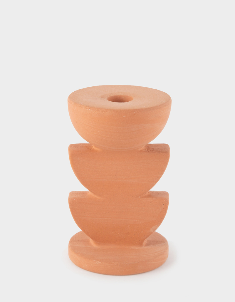 Caldwell Terracotta Candleholder - Small image number 0