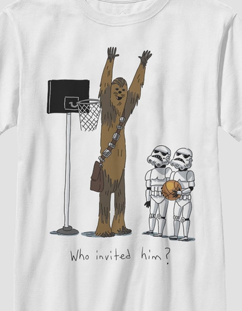 STAR WARS Chewie Basketball Unisex Kids Tee