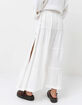 RHYTHM Classic Womens Tiered Maxi Skirt image number 3